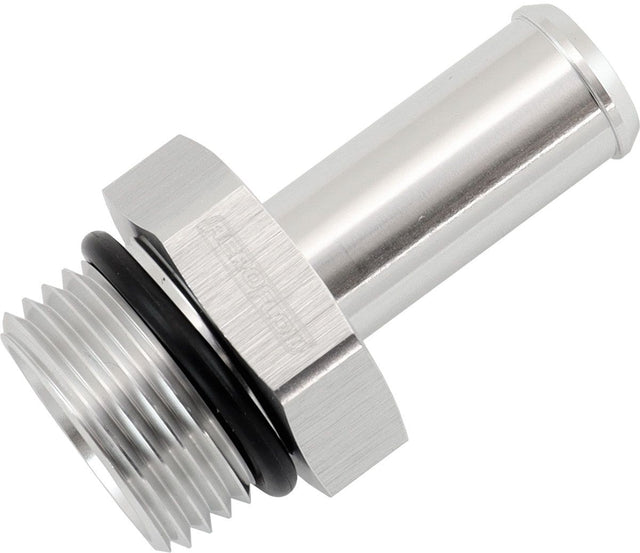 Aeroflow ORB to Barb Fitting - Silver (AF414-10-08S) AF414-10-08S