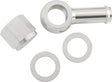 Aeroflow 90° Fuel Pump Banjo Kit - Silver (AF49-1220S) AF49-1220S