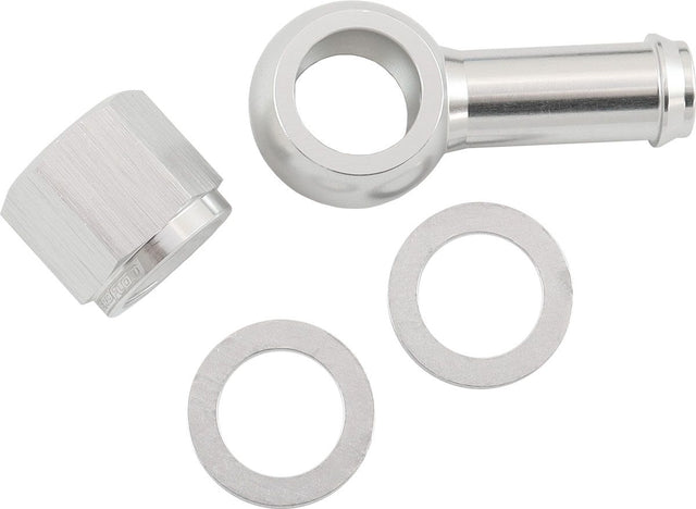 Aeroflow 90° Fuel Pump Banjo Kit - Silver (AF49-1220S) AF49-1220S