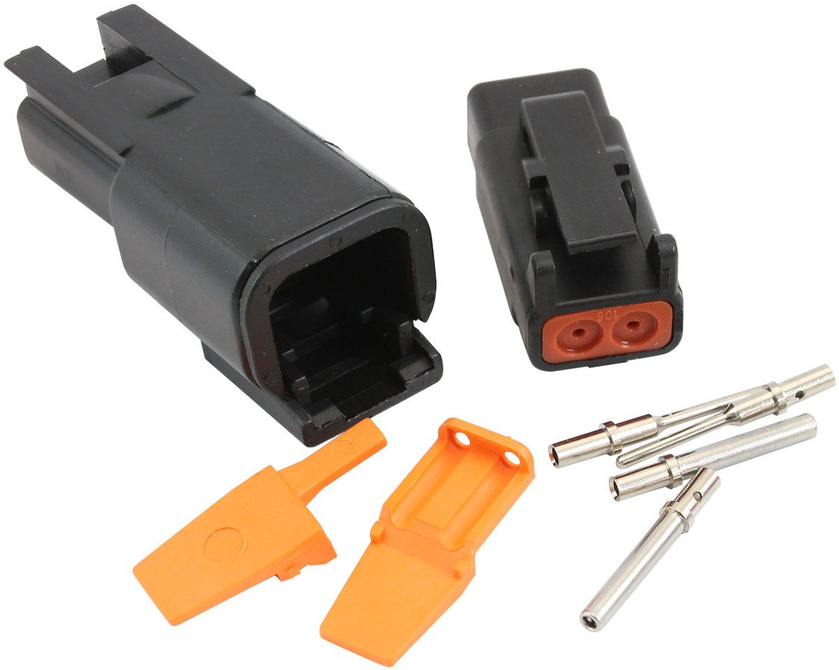Aeroflow WeatherTight DTM 2 PinConnector (AF49-9102) AF49-9102
