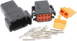 Aeroflow WeatherTight DTM 8 PinConnector (AF49-9108) AF49-9108