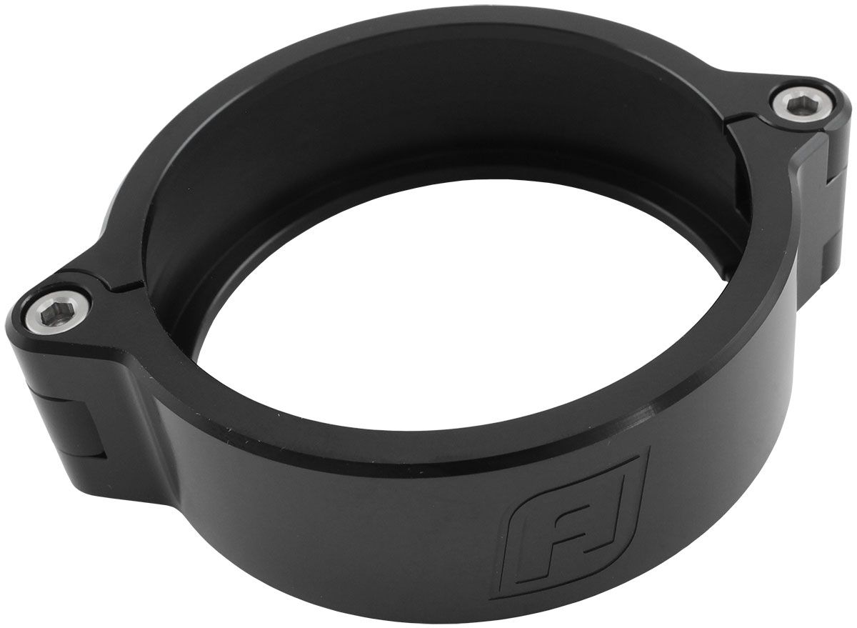 Aeroflow Replacement 3-1/2" Billet IntercoolerClamp - Black Finish (AF59-2635BLK) AF59-2635BLK