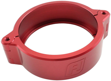 Aeroflow Replacement 3-1/2" Billet IntercoolerClamp - Red Finish (AF59-2635R) AF59-2635R