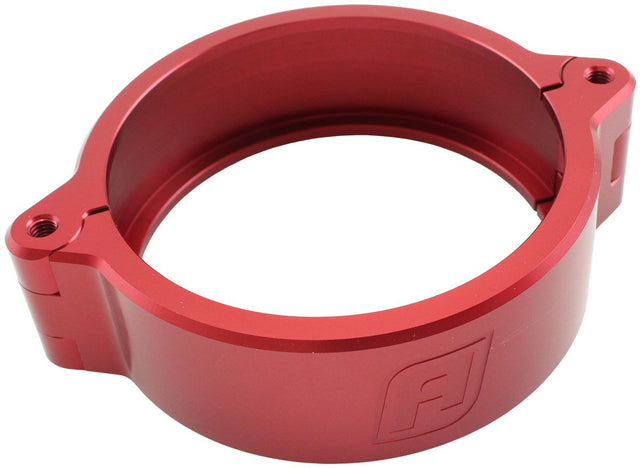 Aeroflow Replacement 3-1/2" Billet IntercoolerClamp - Red Finish (AF59-2635R) AF59-2635R