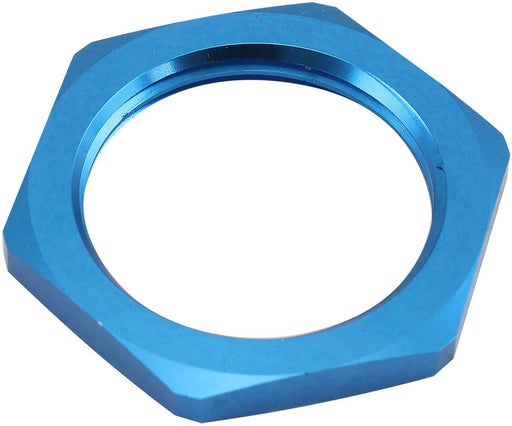 Aeroflow Replacement -4AN Half Nut for all Bulkheads - Blue Finish (AF59-924-04) AF59-924-04