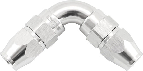 Aeroflow 590 Series PTFE 90° Dual Hose Ends -4AN (AF593-04-04DS) AF593-04-04DS