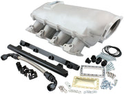 Aeroflow GM LS Cathedral Port Low Rise EFI Modular Intake Manifold, Natural Cast Finish (AF6063-5000)
