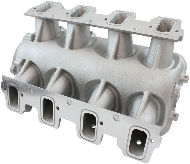 Aeroflow GM LS Rectangle Port Low Rise EFI Modular Intake Manifold, Natural Cast Finish (AF6063-6000)