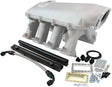 Aeroflow GM LS Rectangle Port Hi Rise EFI Modular Intake Manifold, Natural Cast Finish (AF6063-6001)