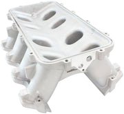 Aeroflow Hi Rise NON-EFI GM LS Rectangle Port Intake ManifoldBase, Natural Cast Finish (AF6079-6002)