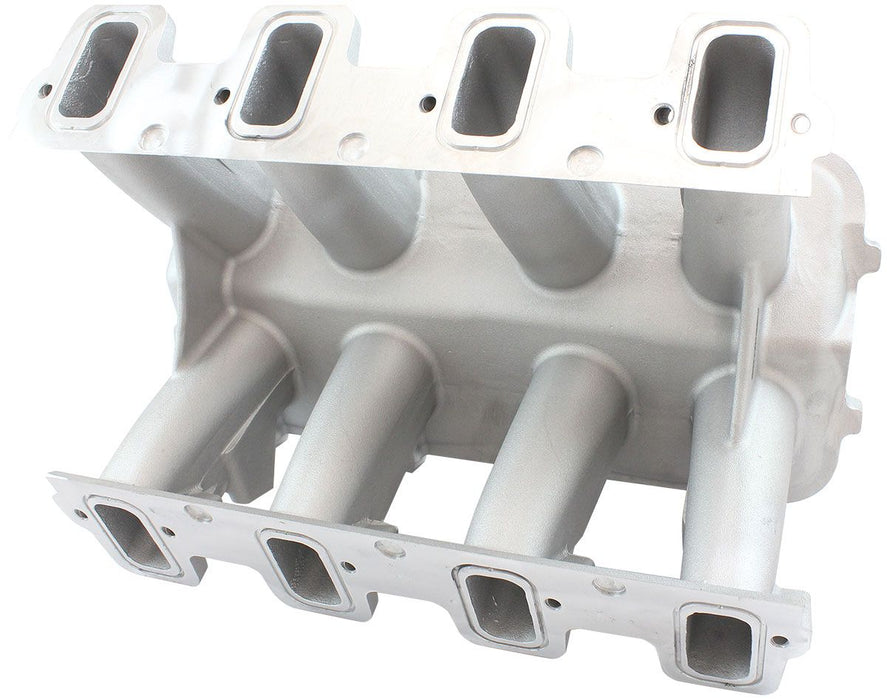 Aeroflow Hi Rise NON-EFI GM LS Rectangle Port Intake ManifoldBase, Natural Cast Finish (AF6079-6002)