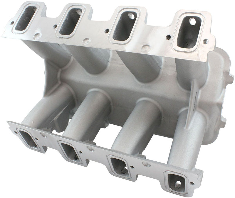 Aeroflow Hi Rise EFI GM LS Rectangle Port Intake ManifoldBase, Natural Cast Finish (AF6079-6004)