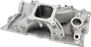 Aeroflow SB Chev EFI Air Gap Single Plane Intake Manifold, Natural Cast Finish (AF6090-1000)