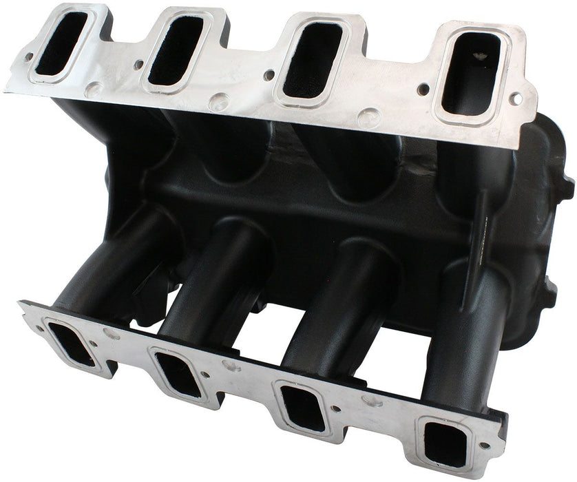 Aeroflow Hi Rise NON-EFI GM LS Rectangle Port Intake ManifoldBase, Black Finish (AF6279-6002)