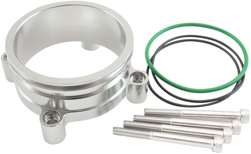 Aeroflow Bosch DBW Adapter, Silver Finish (AF64-2141) AF64-2141