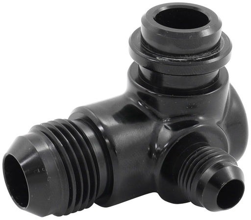 Aeroflow Ford Falcon BA - BF - FG Billet Thermostat Housing Tee Press in Adapter (AF64-4046BLK)