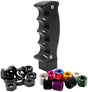Aeroflow Bang Shift Billet Pistol Manual Gear Knob - Black (AF72-9901BLK)