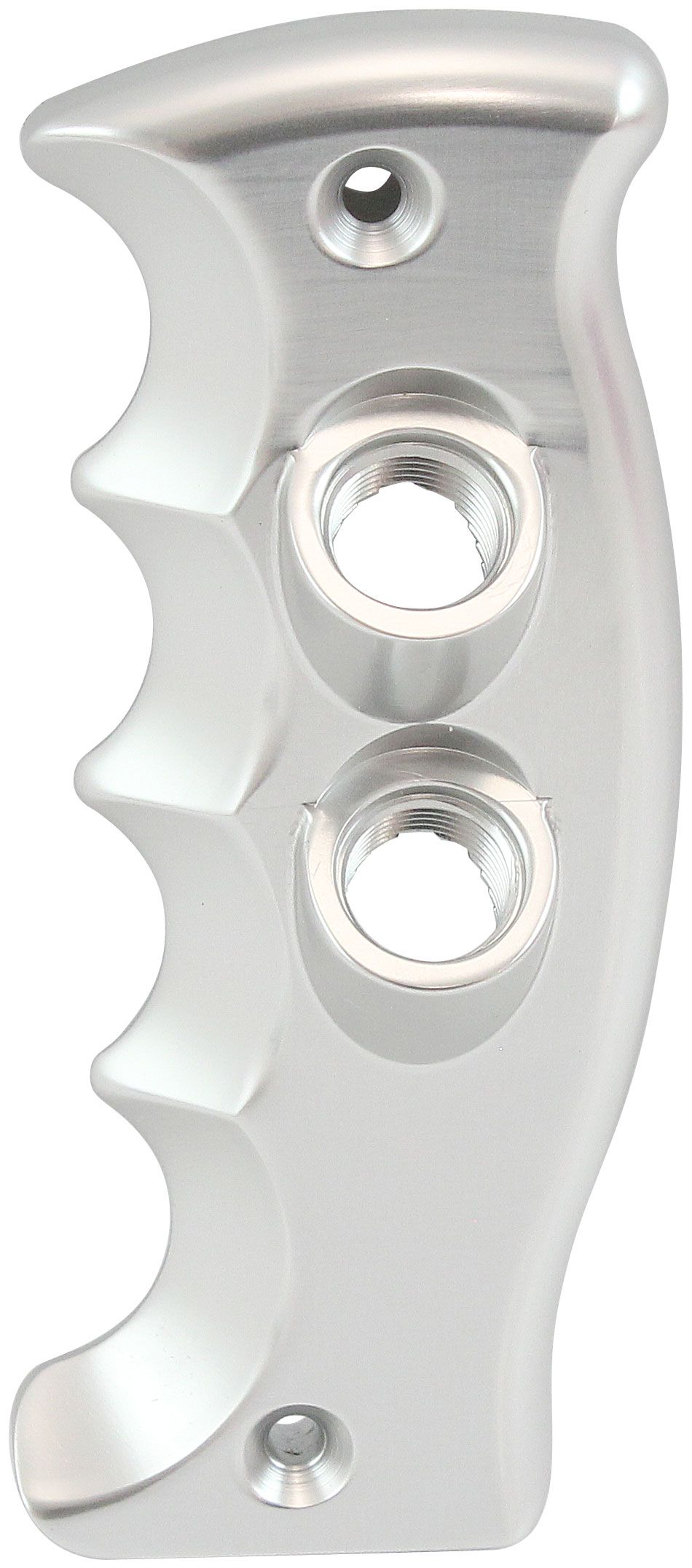 Aeroflow Pistol Grip PassengersSide Dual Button Plate, Silver (AF72-9927) AF72-9927