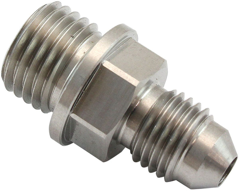 Aeroflow Water Inlet/Outlet Male -4AN to M14 x 1.5mm Stainless Steel Fitting (AF732-04SS) AF732-04SS