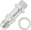 Aeroflow Water Inlet/Outlet Male -6AN to M14 x 1.5mm Long Extension (Silver) (AF732-06LS) AF732-06LS