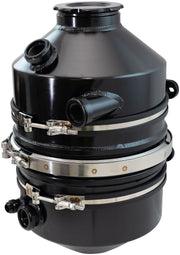 Aeroflow Dry Sump Tank - 11.3 Litre (3 Gallon), Black Finish (AF77-1053BLK) AF77-1053BLK