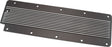 Aeroflow GM LS2 Finned Valley Plate, Black Finish (AF77-5028BLK) AF77-5028BLK