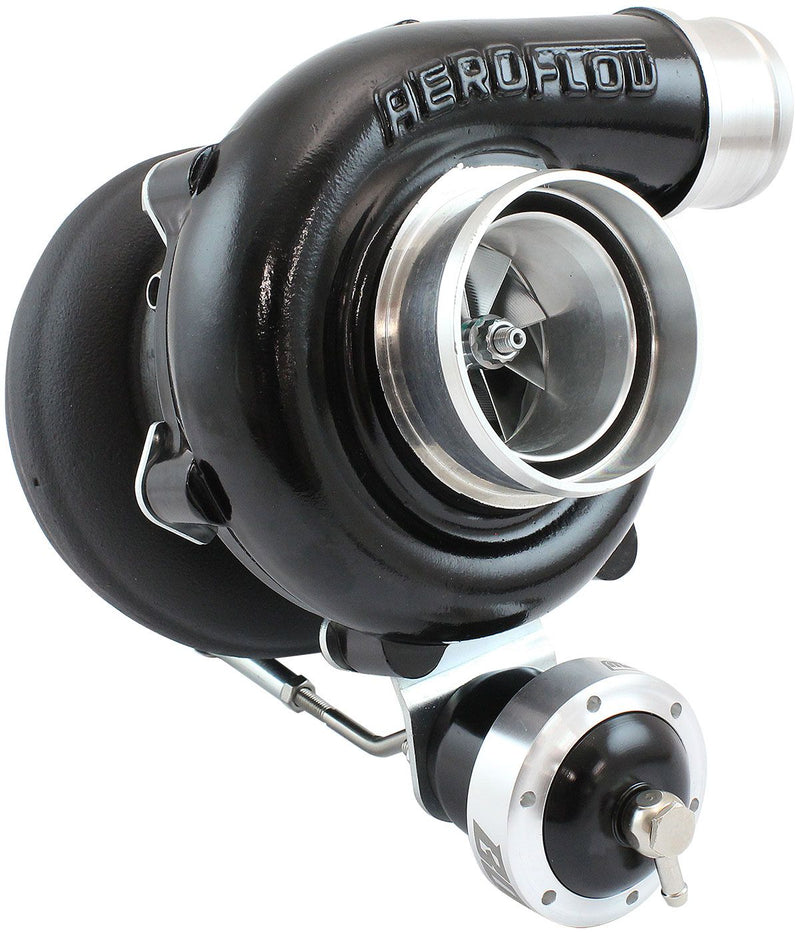 Aeroflow BOOSTED B5455 .92 Turbocharger 660HP, Hi Temp Black Finish (AF8005-3037BLK)
