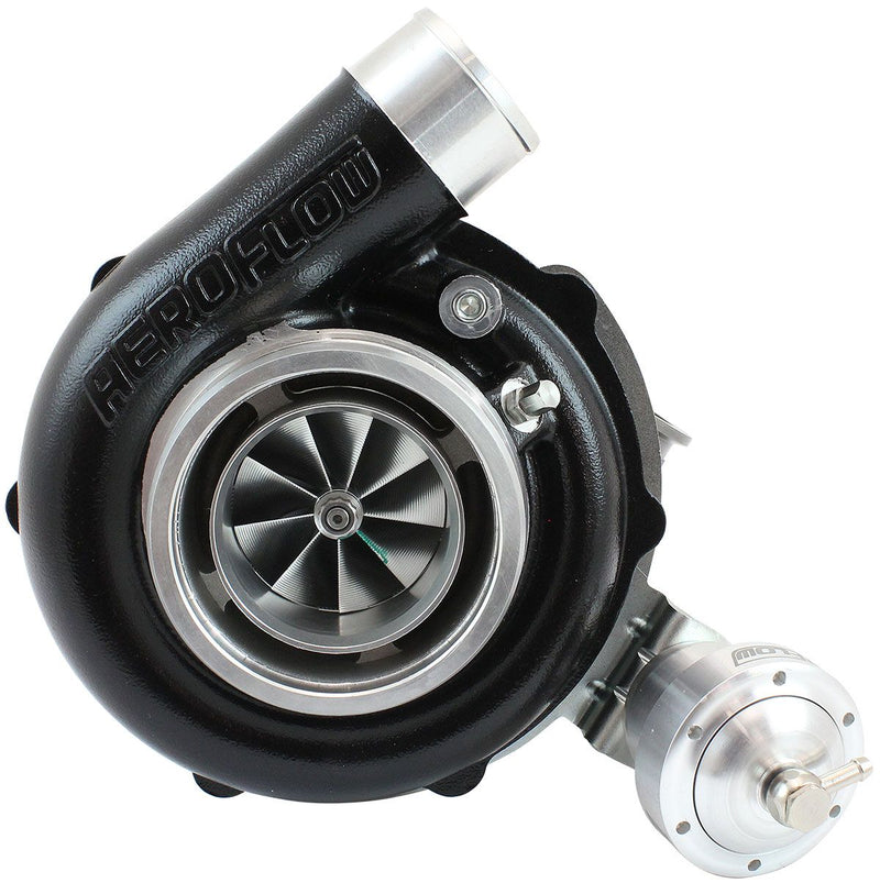 Aeroflow BOOSTED 6255 1.01 Turbocharger 900HP, Hi Temp Black Finish (AF8005-3054BLK) AF8005-3054BLK