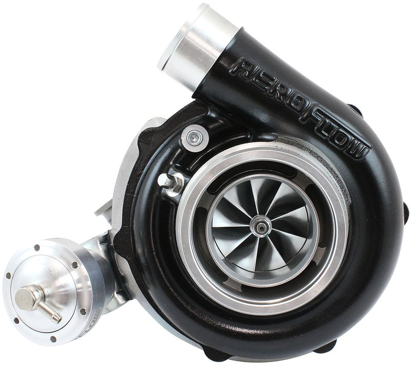 Aeroflow BOOSTED 6255.92 Reverse Rotation Turbocharger 900HP, Hi Temp Black Finish (AF8005-3153BLK) AF8005-3153BLK