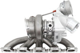 Aeroflow BOOSTED 6558 Audi RS3 & TT RS Bolt On Internal Wastegate Turbocharger 650HP, Natural Cast Finish (AF8005-3795)