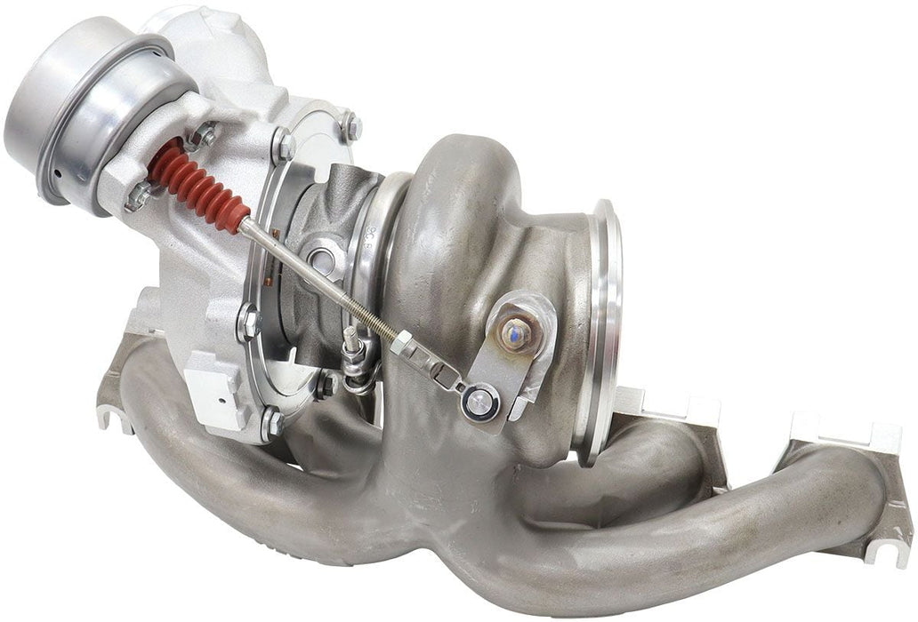 Aeroflow BOOSTED 6558 Audi RS3 & TT RS Bolt On Internal Wastegate Turbocharger 650HP, Natural Cast Finish (AF8005-3795)