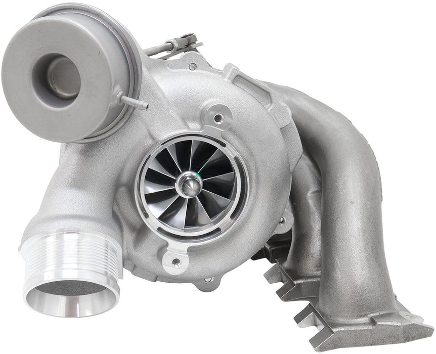 Aeroflow BOOSTED 6558 Audi RS3 & TT RS Bolt On Internal Wastegate Turbocharger 650HP, Natural Cast Finish (AF8005-3795)