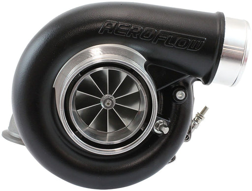 Aeroflow BOOSTED 7375 Dual V-Band 0.85 Turbocharger 1200HP, Hi Temp Black Finish (AF8005-4046BLK) AF8005-4046BLK