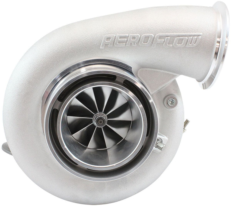 Aeroflow BOOSTED 7975 Dual V-Band 0.85 Turbocharger 1450HP, Natural Cast Finish (AF8005-4049) AF8005-4049