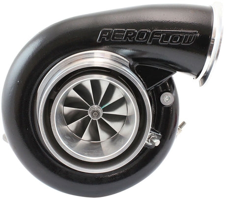 Aeroflow BOOSTED 7975 Dual V-Band 0.85 Turbocharger 1450HP, Hi Temp Black Finish (AF8005-4049BLK) AF8005-4049BLK
