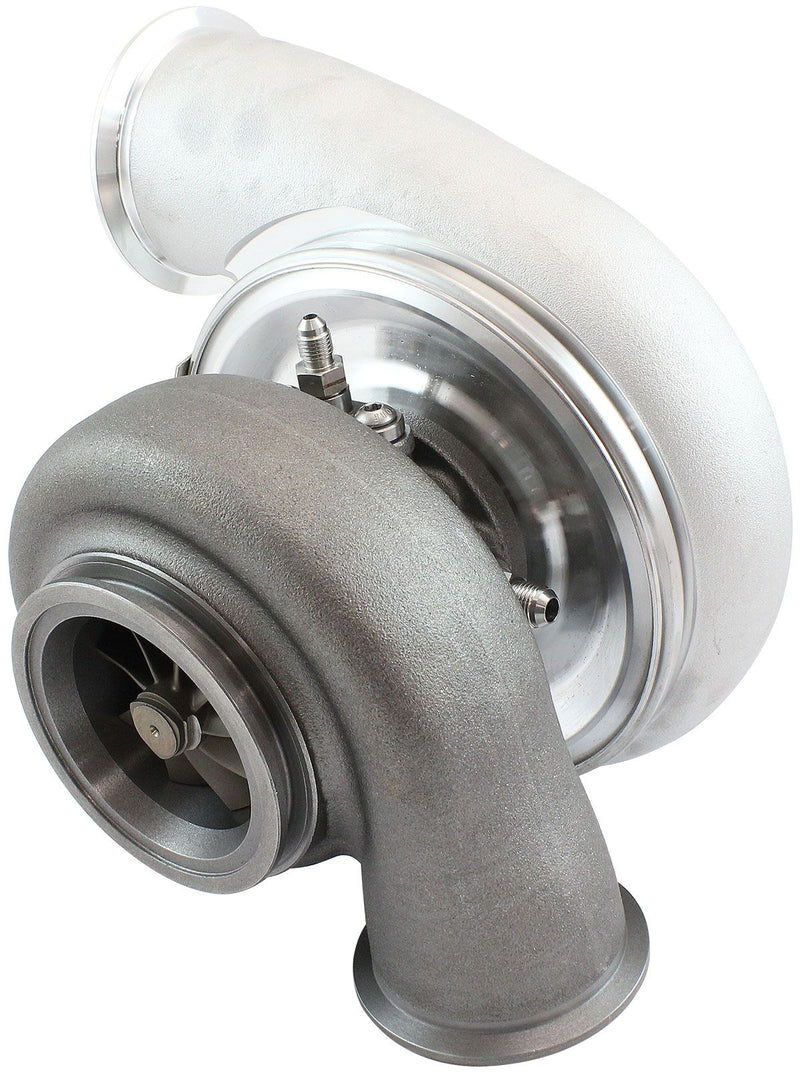 Aeroflow BOOSTED 7975 Dual V-Band 0.85 Turbocharger 1450HP, Natural Cast Finish (AF8005-4049)