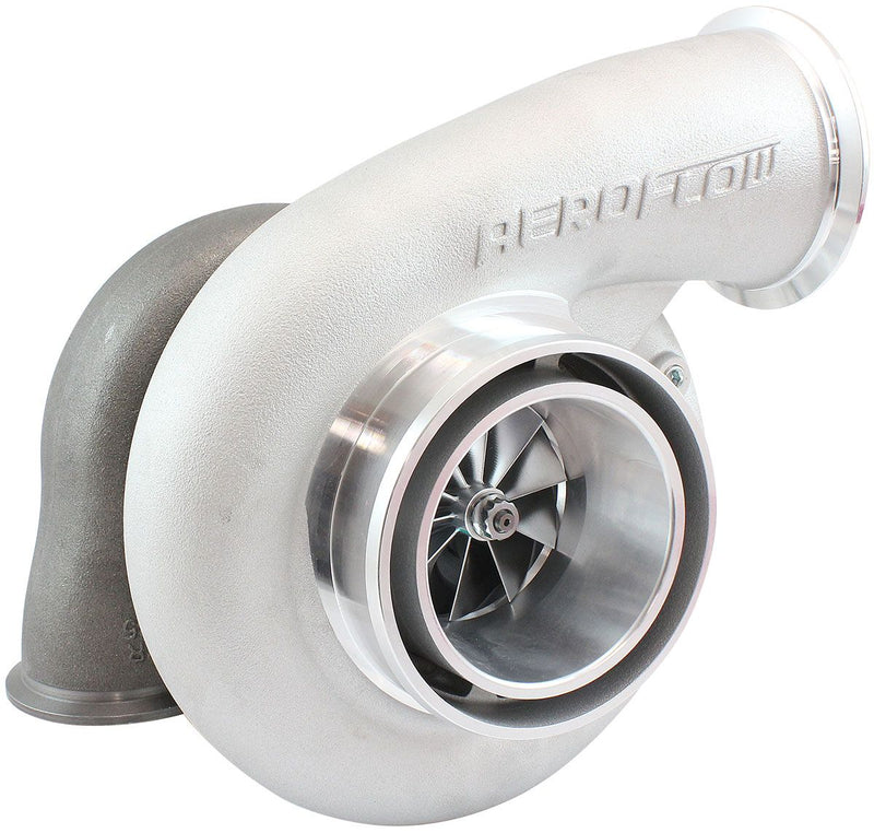 Aeroflow BOOSTED 7975 Dual V-Band 0.85 Turbocharger 1450HP, Natural Cast Finish (AF8005-4049)