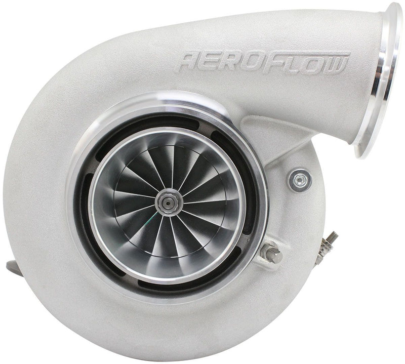Aeroflow BOOSTED 7682 V-BAND .85 Turbocharger 1500HP, Natural Cast Finish (AF8005-4096) AF8005-4096