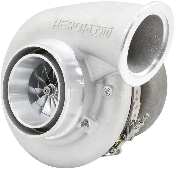 Aeroflow BOOSTED 8082 V-BAND 1.28 Turbocharger 1600HP, Natural Cast Finish (AF8005-4206)