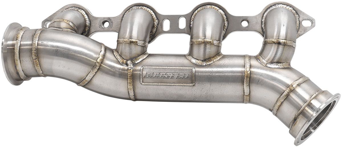 Aeroflow GM LS Passenger Side Single Turbo Stainless Manifold (AF8400-1005)