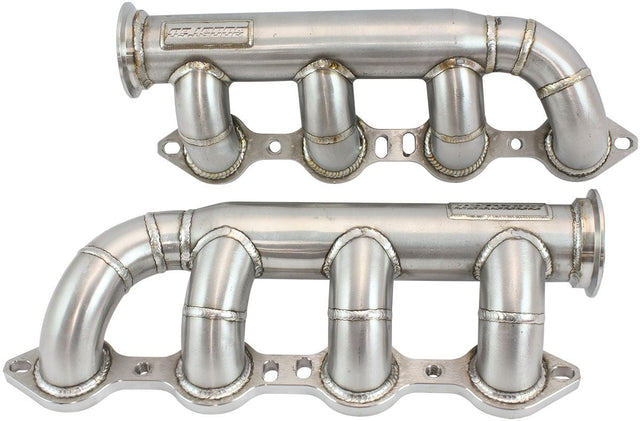 Aeroflow GM LS Twin Turbo Stainless Steel Turbo Manifolds (AF8400-2000) AF8400-2000