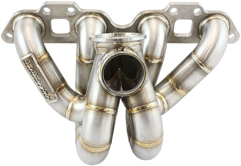 Aeroflow Nissan SR20 V-Band High Mount Stainless Steel Turbo Manifold (AF8405-7000) AF8405-7000