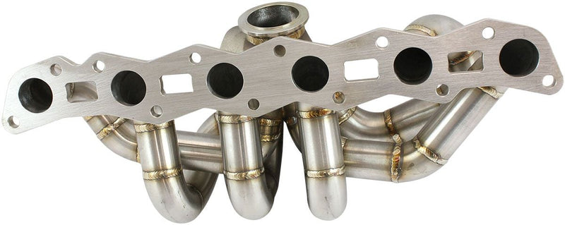 Aeroflow Nissan RB30 V-Band Turbo Stainless Manifold (AF8407-6000)