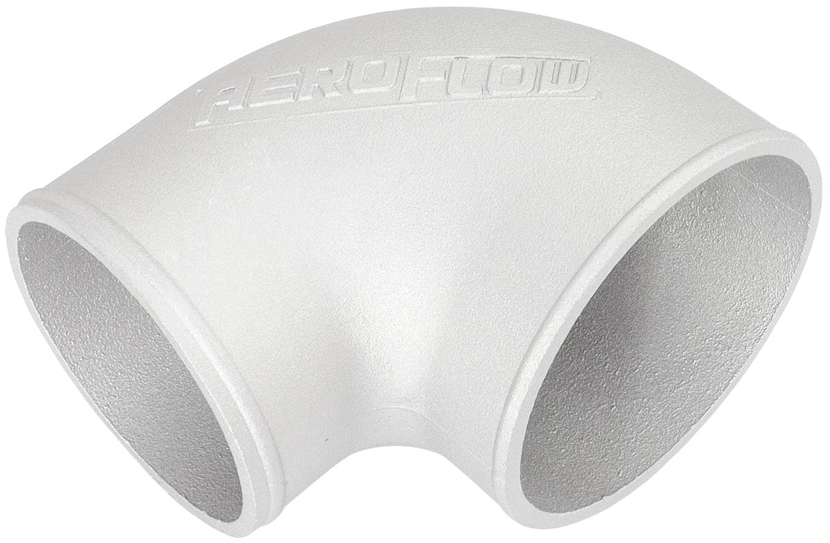 Aeroflow Tight Radius Reducer Cast Elbow, Natural Finish (AF8803-350-300)