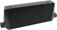 Aeroflow 600x300x76mm Race Series Aluminium Intercooler, Black Powder Coated Finish (AF90-1008BLK)