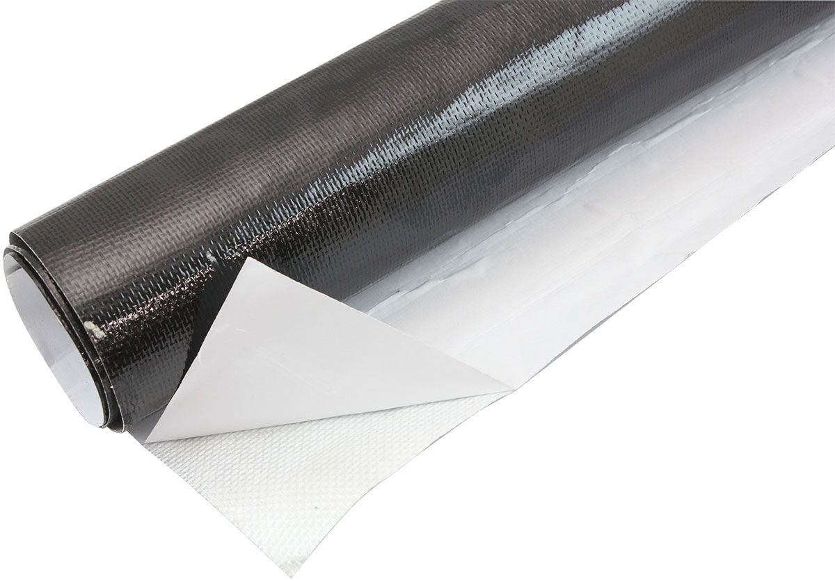 Aeroflow Heat Barrier 6-1/4" x 26" Sheet -Black Finish (AF91-4005BLK) AF91-4005BLK