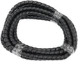 Aeroflow 6.3mm ID Spiral Wrap Black Cover - 1 Meter Length (AF91-9800) AF91-9800