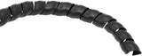 Aeroflow 17.7mm ID Spiral Wrap Black Cover - 1 Meter Length (AF91-9806)