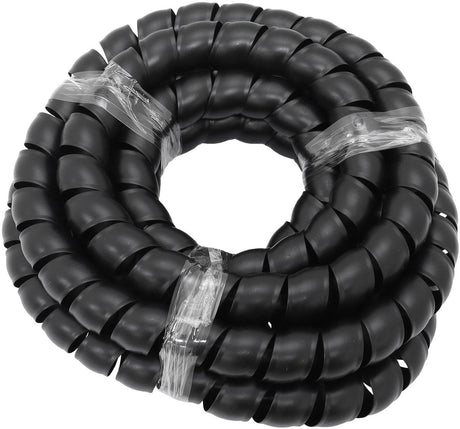 Aeroflow 30.5mm ID Spiral Wrap Black Cover - 1 Meter Length (AF91-9810) AF91-9810