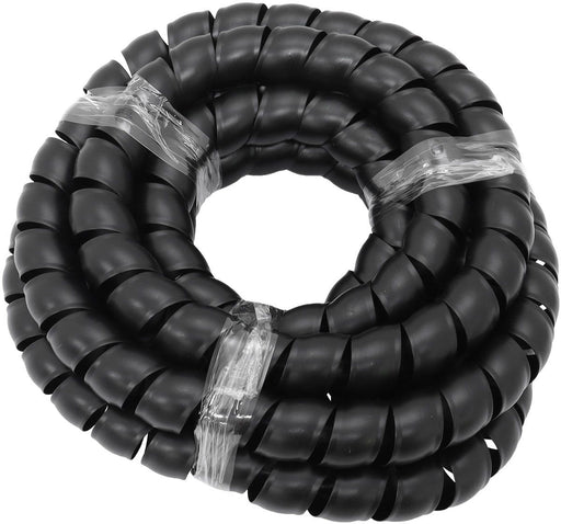 Aeroflow 30.5mm ID Spiral Wrap Black Cover - 1 Meter Length (AF91-9810) AF91-9810
